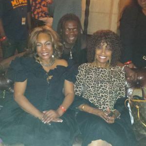 Tony Davis, Mary Wilson, and Actress Beverly Todd at the Holland Dozier Holland Hollywood Walk Of Fame Ceremony. 2015