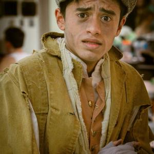Antonio Abarca in the RRHS theatre production of a Christmas Carol 2013