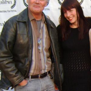 with Creed Bratton The Office at Malibu Film Festival with the awardwinning film Stars and Suns