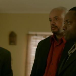 Still of Ronrico Albright, Adrian Dent and Keith Lamont Johnson in Devil's Creek (2014)
