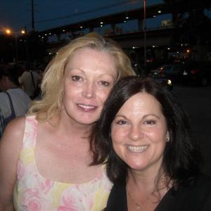 Cathy Moriarty and Debra Markowitz at the Long Island International Film Expo LIIFE