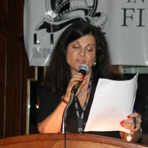 Debra Markowitz at the Long Island International Film Expo LIIFE