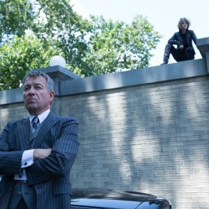 Still of Sean Pertwee and Camren Bicondova in Gotham (2014)