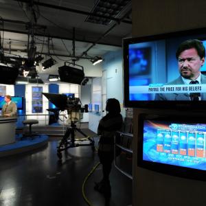 Schaefer appears on News Talk with Bruce DePuyt in the WJLA studio in Arlington VA The controversy has thrown a spotlight on Schaefer