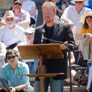 Rev. Frank Schaefer gives a talk at the first PRIDE Interfaith service in Santa Barbara CA in 2015
