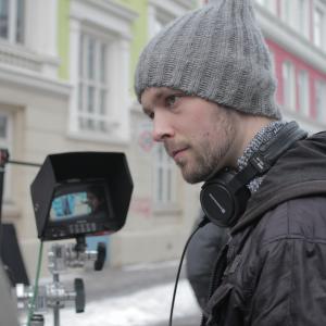 Morten Haslerud directing 