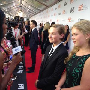Mackenzie Wareing  Garrett Wareing  Toronto International Film Festival  Boychoir Gala Red Carpet World Premiere