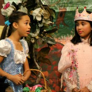 Makayla as Dorothy in The Wizard of Oz