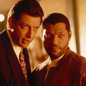 Still of Jeff Goldblum and Laurence Fishburne in Deep Cover 1992