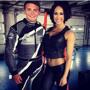 Texas Motor Speedway Commercial with Hope Beel Fitness Model