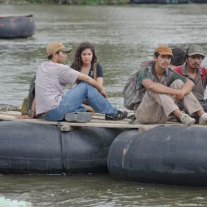 Greisy Mena, Tenoch Huerta and Luis Eduardo Yee in La vida precoz y breve de Sabina Rivas (2012)