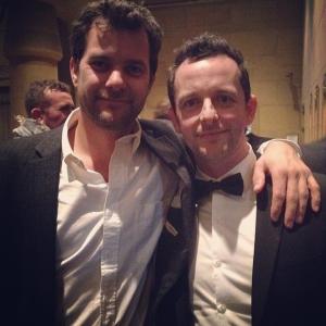 Joshua Jackson and Karl Harpur at the 7th Annual Toscars Awards ceremony at Hollywoods Egyptian Theatre