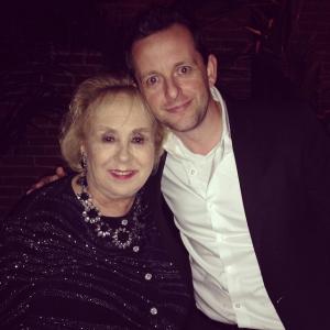 Doris Roberts and Karl Harpur at the 7th annual Toscars Ceremony where Karl was nominated for best Supporting Actor and Best Writer.