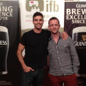 Karl Harpur and Colin Egglesfield at the 2013 IrishLA Film Festival