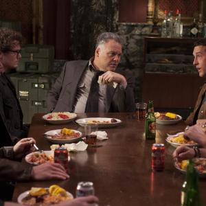 Still of Vincent D'Onofrio, Chris Marquette, Anton Yelchin, Wes Chatham and AJ Meijer in Broken Horses (2015)