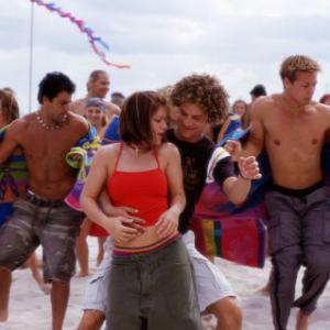 Still of Kelly Clarkson and Justin Guarini in From Justin to Kelly (2003)