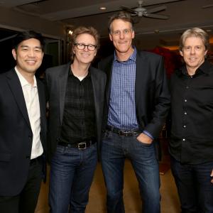 Conrad Riggs, Albert Chang and Jeff Blackburn at event of IMDb on the Scene (2015)