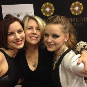 Twin Cities Film Fest 2014 with Ali Daniels Victoria LaChelle We were all in film Solitude which premired at TCFF