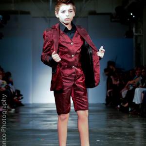 Walking for Loren Franco Designs  LA Style Fashion Week