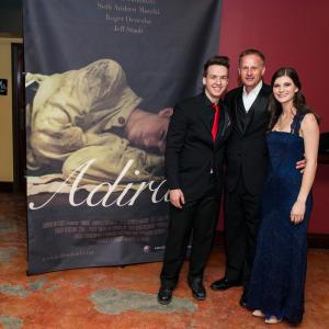 The first screening of Adira with the director of photography, Christopher Commons, Jeffery Staab (Poppa), and Andrea Fantauzzi (Adira).