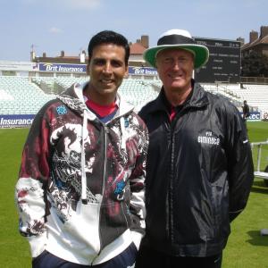 Umpire at The Oval with Akshay Kumar from the film Patiala House