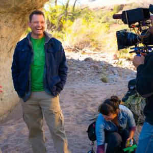 On the set of The X Species in New Mexico