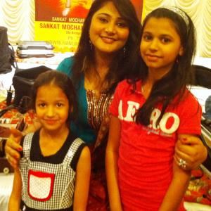 Chetna Goel with Runa Rizvi an Indian classical and Bollywood playback singer