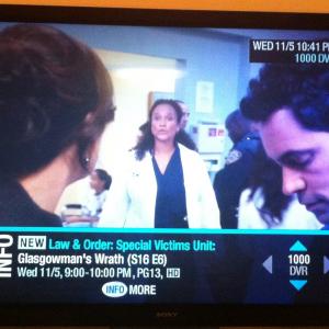 Chetna appeared as a kid patient in TV show 'Law & Order' on NBC.