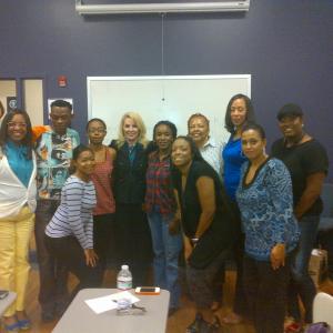 Women in TV and Film of Atlanta Workshop given by former CNN legal correspondent Holly Hughes