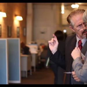Andrew in 'Forever Family', produced by Michelle D Ivy Films (with actor Sandy Gulliver)
