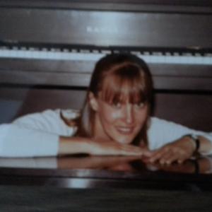 Studying piano 1980