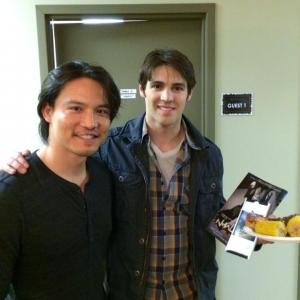 Behind the scenes of The Vampire Diaries with Steven R McQueen