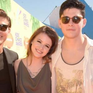 The Cast of Degrassi Trades High School Halls for the Kids' Choice 2015 Orange Carpet