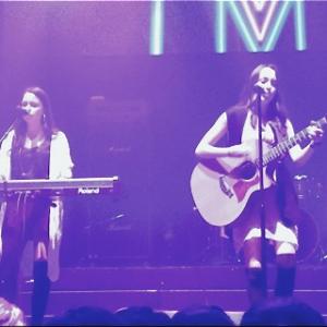 Vanessa Merrell and Veronica Merrell performing at Virtuoso Fest in Hollywood (2014)