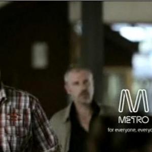 'Man Exiting Train', Metro campaign: 'Courtney - This Is Me ' | McCann Melbourne, Craig Maclean (2010)