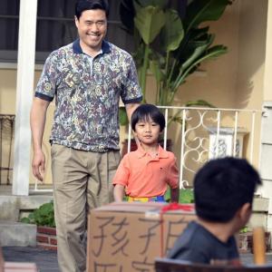 Still of Randall Park and Ian Chen in Fresh Off the Boat 2015