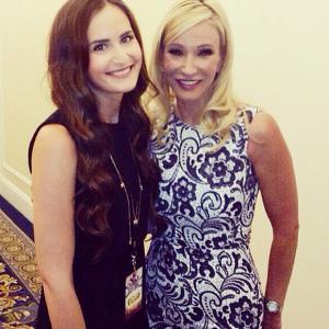 Shauna Richardson with Paula White at the 2014 Merge Summit in Los Angeles
