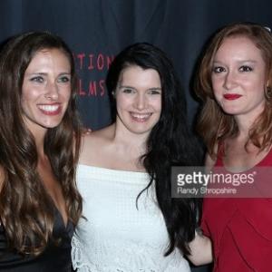 Natasha Halevi, Kelly Love and Megan Vickers attend the preview screening of Indy Films' 'They Want Dick Dickster' at The Downtown Independent on August 22, 2015 in Los Angeles, California.