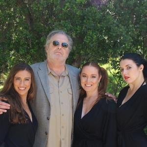 On set of They Want Dick Dickster with Bobby Ray Schafer Megan Vickers and Kelly Love