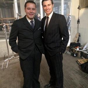 Caleb McDaniel and James Kacey in Making of the Mob  New York