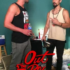 Out The Box Actor Clayton Cardenas with Director Tui Asau