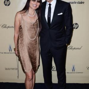 Joyce Chow Vincent De Paul The Weinstein Company 2013 Golden Globe Awards After Party January 13 2013