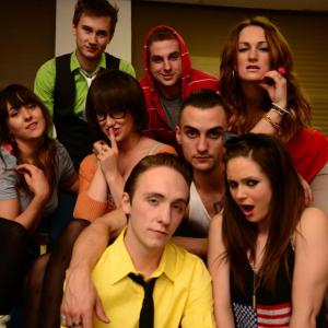 Promo photo of the cast of Dog Sees God Confessions of a Teenage Blockhead by Bert V Royal