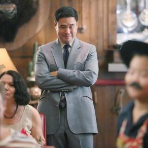 Still of Randall Park and Hudson Yang in Fresh Off the Boat 2015