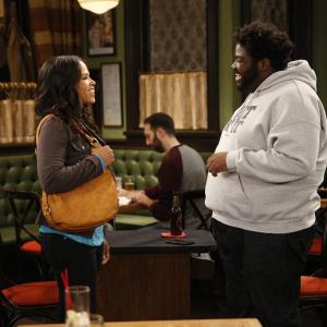 Pictured: Diandra Lyle, Ron Funches - UNDATEABLE - 