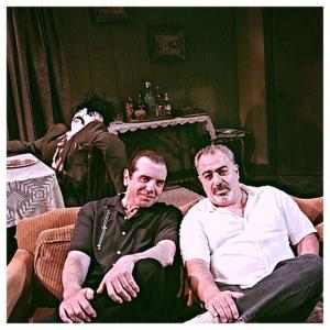With Chazz Palminteri on stage for UNORGANIZED CRIME