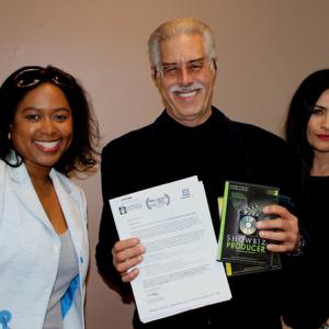 I had just been awarded Best feature Screenplay at the Hollywood  Vine Film Festival for my SciFi script CONTACT PRIME