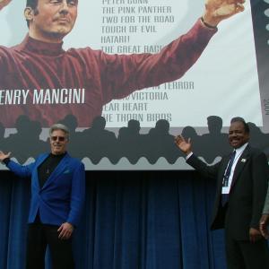 Narrating Henry Mancini Stamp unveiling and 1st issue day