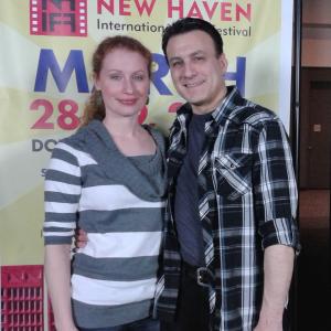 At the New Haven International Film Festival 2014.