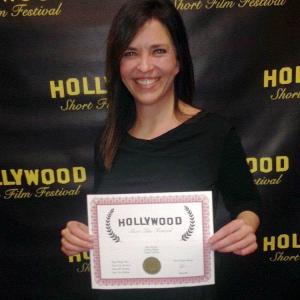 Hollywood Short Film Festival Best Actress Award for the portrayal of Caroline McCluskey in Sweet Caroline